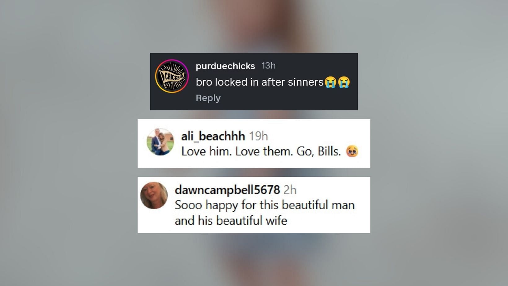 NFL fans react as Josh Allen labels wife Hailee Steinfeld as the "right one" (Image Credit: IG @ Chicks in the Office)